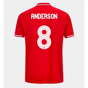 Nottingham Forest Elliot Anderson #8 Hjemmebanetrøje 2025-26 Kortærmet